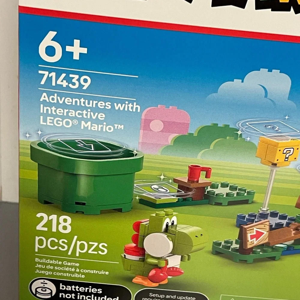LEGO Super Mario Adventures w/Interactive Lego Mario (71439) 218Pieces 6+ Sealed